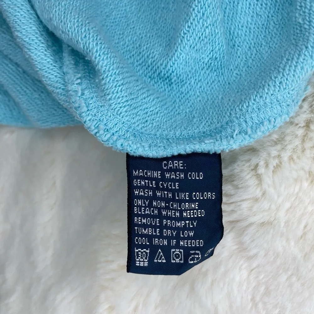 Ralph Lauren Aqua full zip hoodie kids Medium